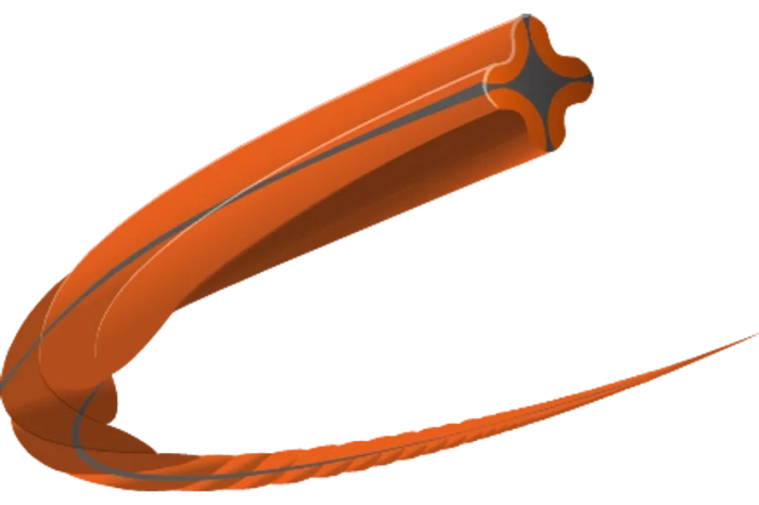 Flaks Husqvarna WHISPER TWIST - 2,0 mm x 112 m